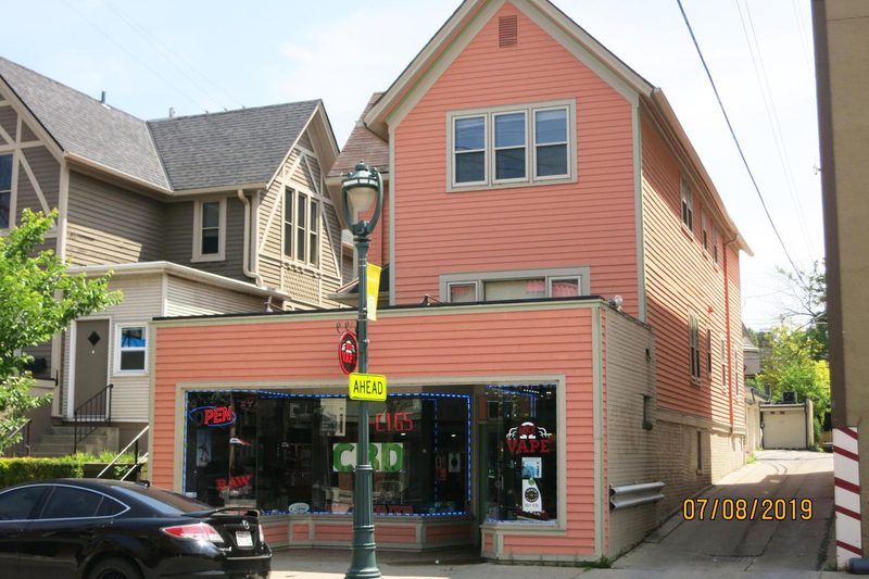Mixed-use building on Brady Street in Milwaukee